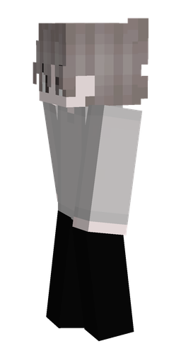 Black skin: body, left side render