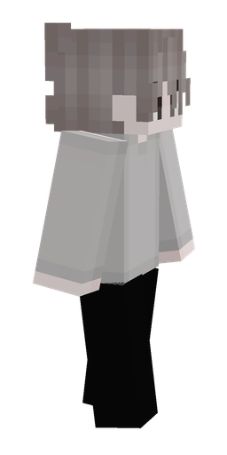 Black skin: body, right side render