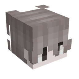 Black skin: head render