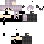 Black skin: raw texture render