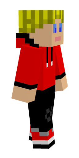Black skin: body, right side render