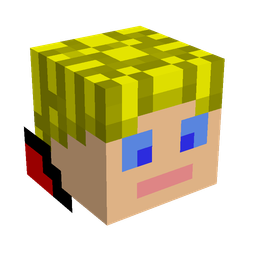 Black skin: head render