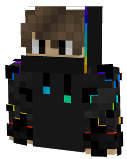 Black skin: bust render