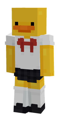 Black skin: body, front render