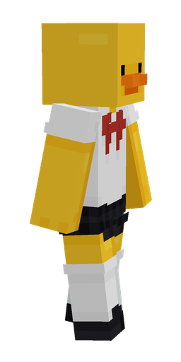 Black skin: body, right side render
