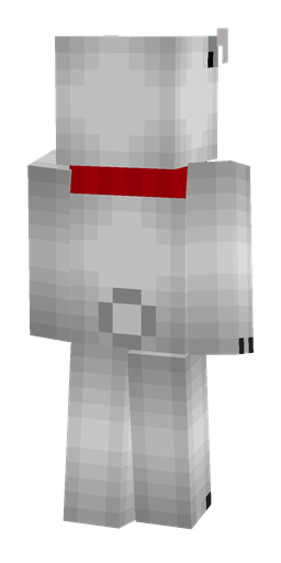 Gray skin: body, back render