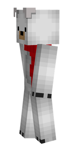 Gray skin: body, left side render