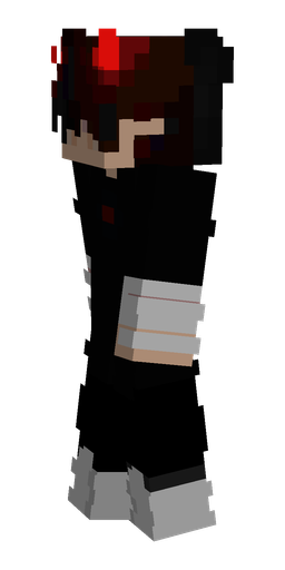 Black skin: body, left side render