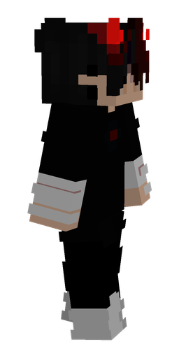 Black skin: body, right side render
