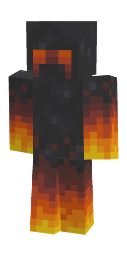 Black skin: body, front render