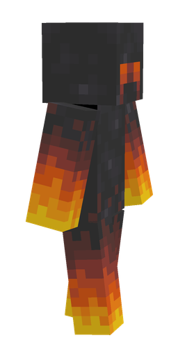 Black skin: body, right side render