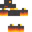 Black skin: raw texture render