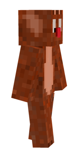 Brown skin: body, right side render