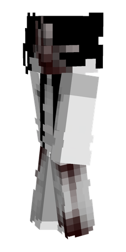 Black skin: body, left side render