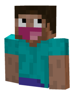 Black skin: bust render