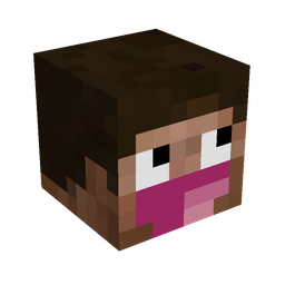 Black skin: head render