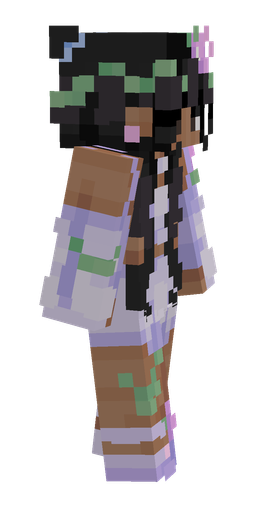 Black skin: body, right side render