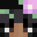 Black skin: face render