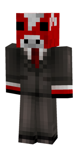 Black skin: body, front render