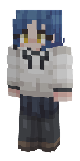 Black skin: body, front render