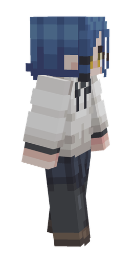 Black skin: body, right side render