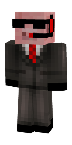 Black skin: body, front render