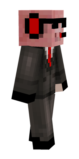 Black skin: body, right side render