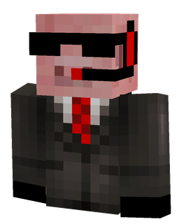 Black skin: bust render