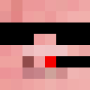 Black skin: face render