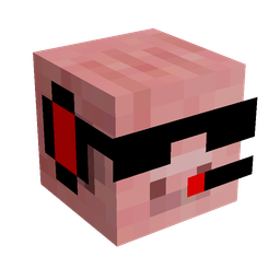 Black skin: head render