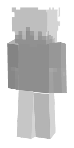 Gray skin: body, front render