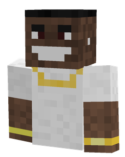 Blue skin: bust render