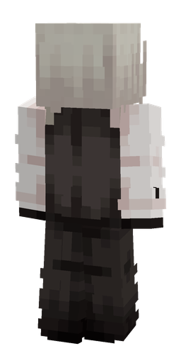 Black skin: body, back render