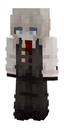 Black skin: body, front render