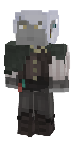 Black skin: body, front render