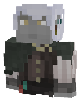 Black skin: bust render