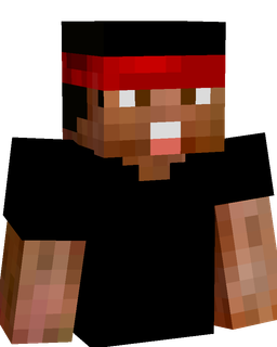 Black skin: bust render