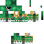 Classic skin: raw texture render