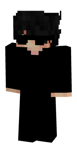Black skin: body, front render