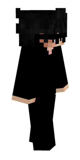 Black skin: body, right side render