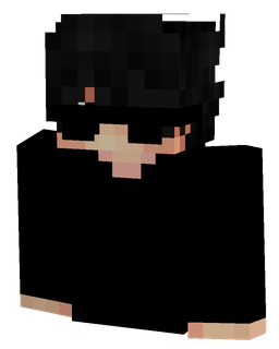Black skin: bust render