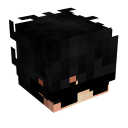 Black skin: head render