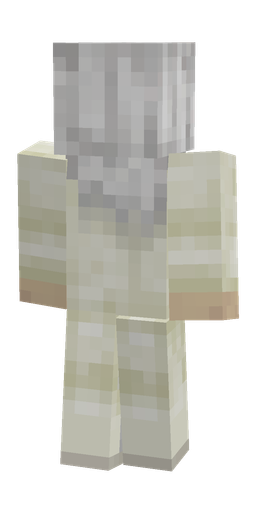 Classic skin: body, back render