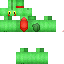 Classic skin: raw texture render
