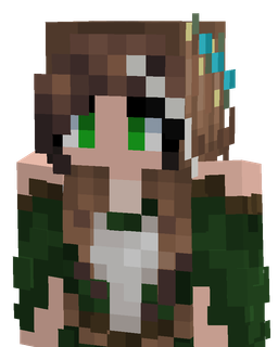 Brown skin: bust render