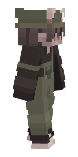 Black skin: body, right side render