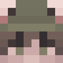 Black skin: face render