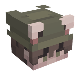 Black skin: head render