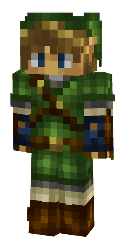 Black skin: body, front render