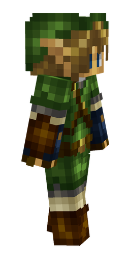 Black skin: body, right side render